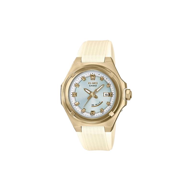 

Casio BABY-G series 100 meters waterproof solar quartz movement resin strap Japanese and Korean watch women s watch white dial MSG-W300G-7AJF белый