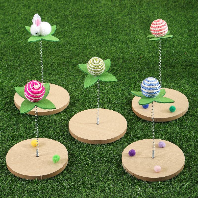 Cat Scratch Board, Corrugated Paper, Non-flaking Cat Scratchboard, Self-entertainment Toy for Cats with Integrated Bed