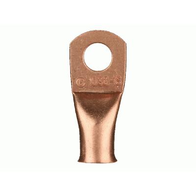 Tall Bay CUR814 8 Gauge 1/4-Inch Unulated Copper Ring Terminal 25/Bag New 86429106547|