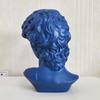 Nordic Resin Bust: David, Venus, Apollo Colored Statue Ornament