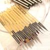 UV Gel Nail Art Brush Acrylic Drawing Painting French Line/Flower Pen Nails Tip Gradient Build Light Therapy Manicure Brush