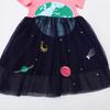 Mädchenkleid Sommer Netzrock Baby Strickstickerei Kinderkleid Sommer Prinzessinenkleid Kinderkleid