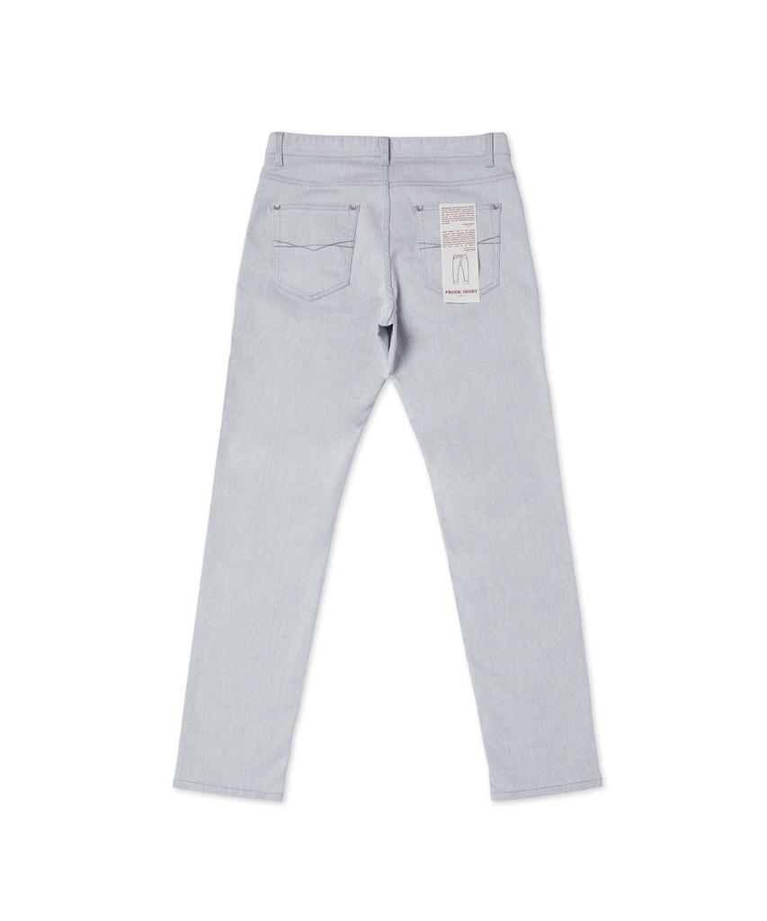 PRODESHIRT Platinum Grey Denim Pants