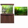 Water Grass Style Aquarium Background 61*30cm Size Decoration Paper Fish Tank Poster  Fish Tank