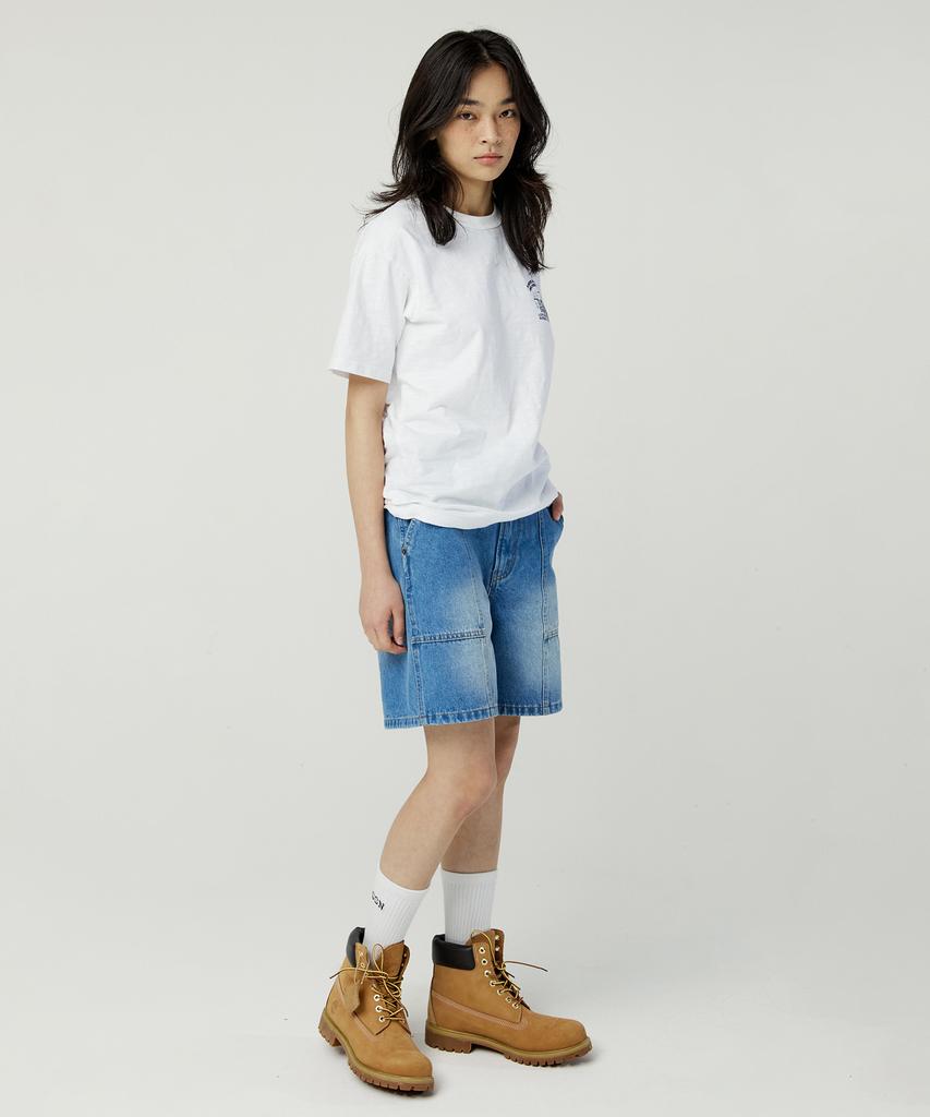 MAGOODGAN Swagber 3581 Slub Angel Semi-Overfit Khaki Short Sleeve Tee
