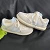 Little White Shoes Cream Flat Bread Shoes Women Ugly Cute Breathable Autumn New Chic Student Korean Canvas Shoes Big Head