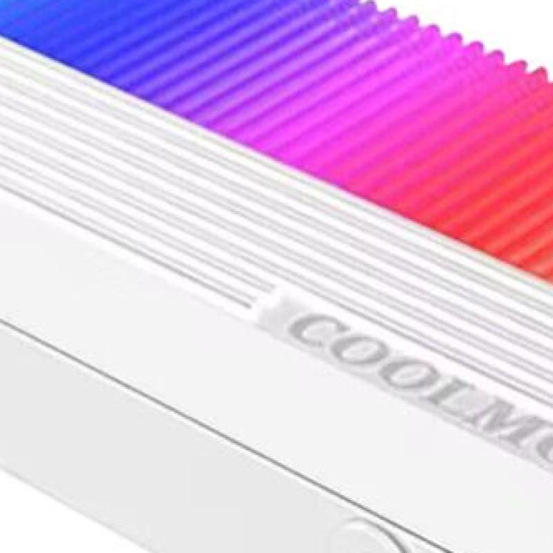 

M.2 2280 SSD Heatsink Cooler Hard Disk Heat Sink with Thermal Pad 5V 3PIN ARGB Solid State Disk Radiator Dual Interface China Mainland