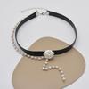 Love Heart Rivet Punk Choker Necklace - Y2K Subculture Clavicle Chain