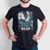 TOKYO JAPAN Night Market Street Anime Style Graphic Art Novelty Tee Fine T Shirt