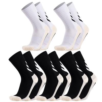 5Pairs Grip Socks Football Sport Socks for Men Women Rugby Basketball Soccer Exercise Athletic Cycling Running Socks