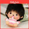 Adorable Kiki Cartoon Doll Diy Toy Cute Keychain Decoration For Kids In Pink