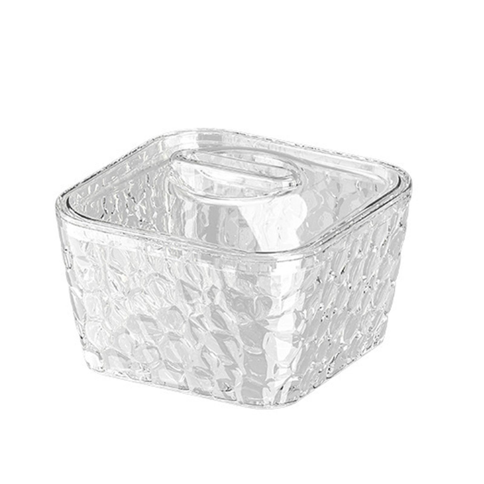 

Elegant Jewelry and Hair Accessories Organizer Box Hair Clip Storage Box Plastic Texture for Bedroom or Office Use 2