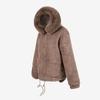 Winter Velvet Thickened Imitation Fur Coat Women's Warm Windproof Wool Medium and Long Lamb Wool Coat Removable Fur Collar