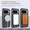 Armor Shockproof Magsafe Magnetic Protective Cover for Google Pixel 9 10 Pro Hard Folding Stand Wireless Charging Anti-fall Case