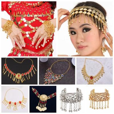 Head Accessories  Hairband Bohemian Belly Dance Costumes  Sequin Jewelry  Girl