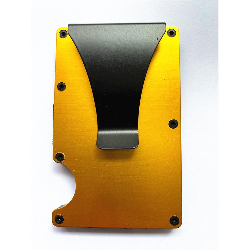 

Держатель кредитной карты для мужчин и женщин, минималистичные кошельки, металлический тонкий тактический деловой чехол для удостоверения личности банка