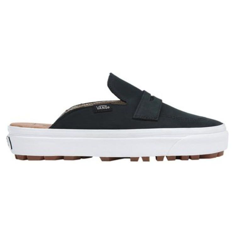 Vans Style 53 Mule Nubuck Black Unisex Sneakers VN0A4BVXBLK