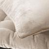 Removable Cushion Cover with Braid Finish 45 X 45 Cm "César" Cotton Velvet - César Pampa