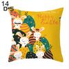 DYS Home Decor Easter Rabbit Bicyle Throw Pillow Cover  Cushion Home Sofa Car Decor