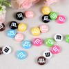 DIY Rainbow M&M's Double-Sided Resin Keychain Ornament