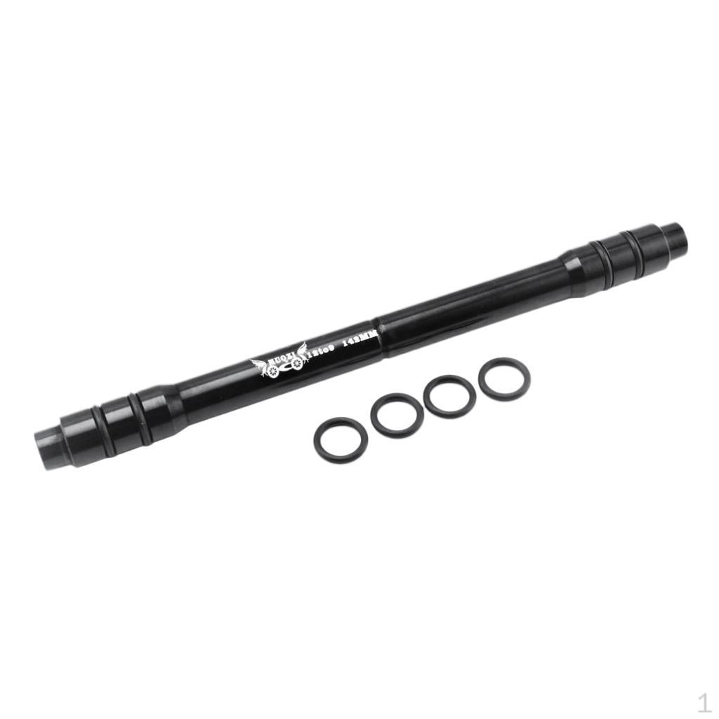 12mm auf 9mm Steckachse Nabenadapter Konverter 142mm