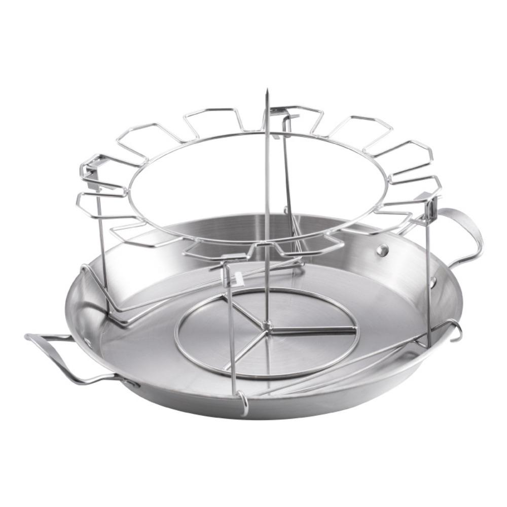 High Quality Stainless Steel Air Fryer Skewer Stand Detachable String Grill Vertical Grill Rack Skewer Holder 6Qt 8Qt