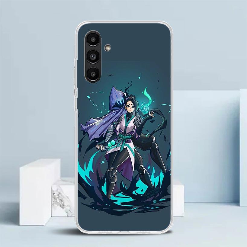 Valorant Sage Phone Case For Samsung Galaxy A17 A37 A57 A16 A15 A14 A13 A56 A55 A54 A53 A36 A35 A34 A33 A26 A25 A24 A23 Galaxy A