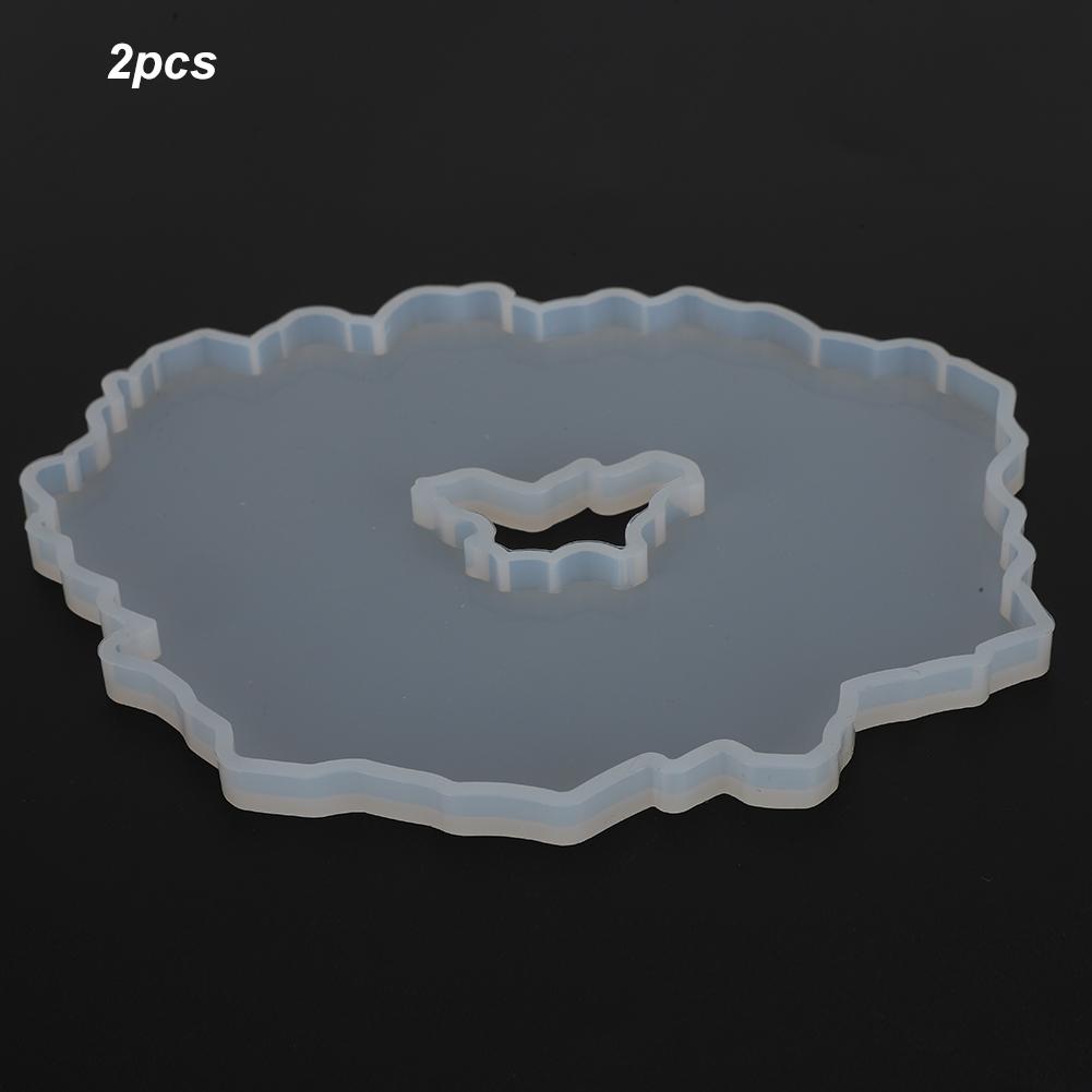Silicone Coaster Making Mould DIY Craft Decorative Crafts Coasters Tray Base MoldType 1