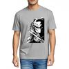 Tshirt Men Workout Minimalist Tshirt Alien Predator Artwork On Black Soft Plus Size Tshirt Stylish Summer Tshirt Daily Wear