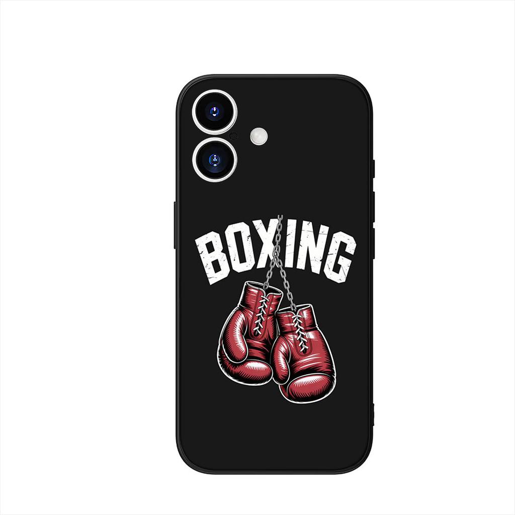 Strong Boxing Gloves Kickboxing Cover Phone Case for Apple iPhone 17 16 15 11 Pro XS Max XR 6 7 8 Plus + SE 2020 5 16E