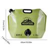 8L Food Grade Folding Water Bag - Outdoor Camping Portable, Thickened Soft Large Capacity travel camping outdoor