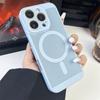 Heat Dissipation Plating PC Magnetic Phone Case For iPhone 16 15 14 13 12 11 Pro Max Luxury For Magsafe Wireless Charging Cover