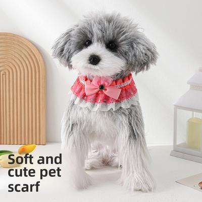 Cat Puppy Dog Saliva Towel Pet Saliva Towel Cute Dog Saliva Towel