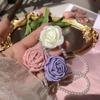 Pendant Necklaces Artificial Pearl Flower Choker Women Girls Chain Necklaces