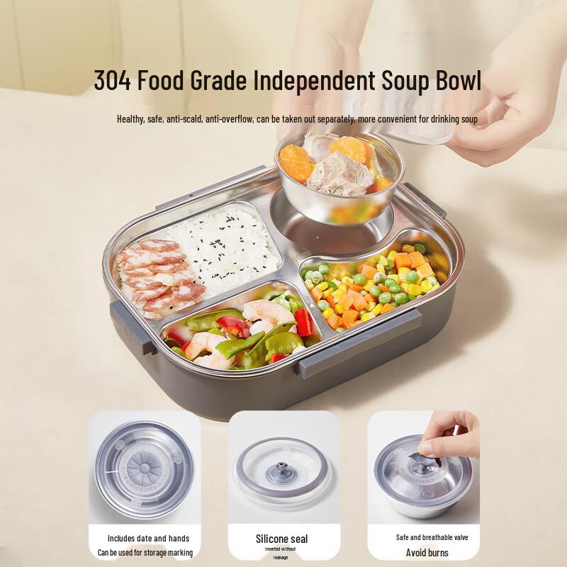 Suncha Isolierte Lunchbox aus 316L Edelstahl