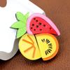 Handmade Splicing Acrylic Sheet Strawberry Lemon Fruit Brooch