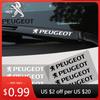 Autocollant de Voiture 4 Pièces Autocollant de Poignée de Porte de Voiture Autocollant de Décoration de Rétroviseur Arrière de Pneu Pour Peugeot 2008 5008 307 308 3008 206 207 208