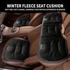 Car Flannel Seat Pad Front Rear Seats Cushion Winter Warm Mat For Jeep Wrangler-JK Liberty JL Cherokee Patriot Commander ALU1