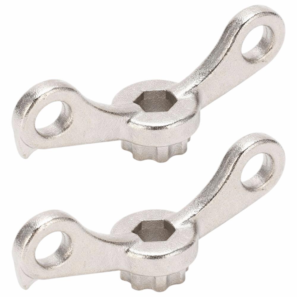 2 Pcs Crankset Installation Bike Crank Adjustment Tool for Shimano Cycling Maintenance