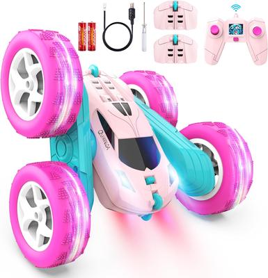 Remote Control Car, RC Car Toys for 6-12 Year Old Boys, Off Road RC Stunt Car 4WD 360° Rotating Remote Control Car