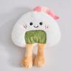 Marine And Food Series Cartoon Plush Refrigerator Magnets With Polyester Filling For Kids And Baby Room Decor