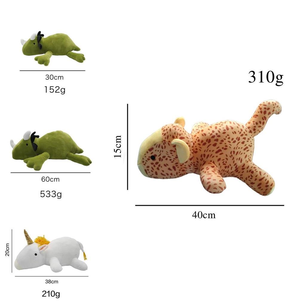 Peluche Ponderato Dinosauro Bambola Bambino Giocattolo Cuscino Per Decorazione Stanza Bambini