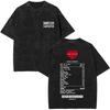 Retro Washed Beyonce Renaissance World Tour Tshirt  Album Concert Music Tshirts Men Women Casual Cotton Vintage T Shirts