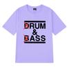 Hot Sale Funny Drum And Bass Print T Shirts Unisex Rum And Ass Lovers Jokes Short Sleeve T-shirt Men Women 100% Cotton Clothing