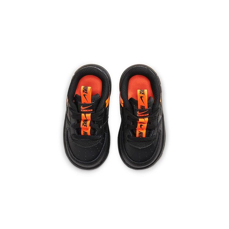 (TD) Nike Force 1 LV8 KSA 'Worldwide Pack - Black Total Orange' Baby CT4682-001