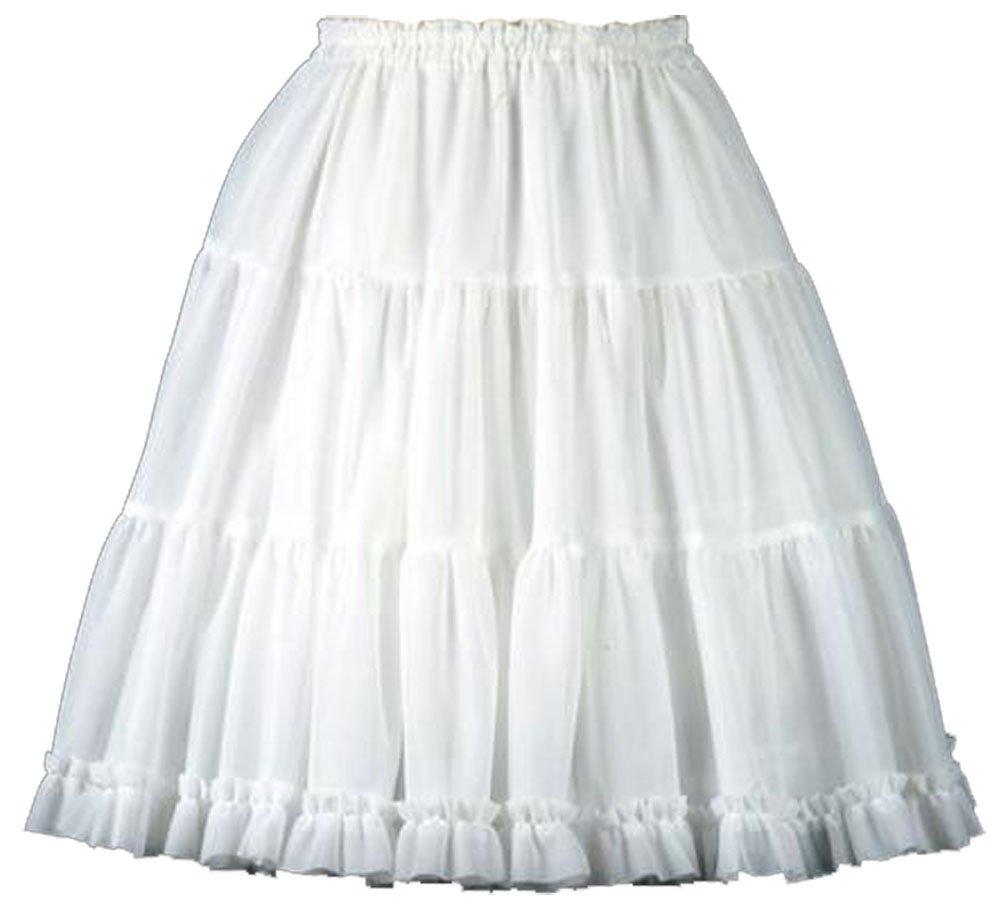 

[Atelier Fuku] WW-50 Soft Double Frill Pannier, 50cm length, White