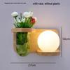 Japanese Solid Wood Nordic Wall Lamp for Bedroom, Living Room, Study, and Balcony