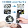1000x HD Digital Microscope with WIFI for Android and Computer - Ideal for Mobile Phone Repair and Measurement