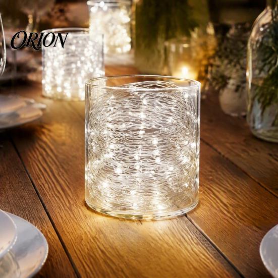 Remote Controlled Holiday Decor Copper Wire Fairy Lights with Remote, 8 Modes 10-Level Dimming Timer, Waterproof Dimmable Twinkle for Bedroom Battery
