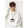 New long-sleeved shirt for men, spring style, textured slightly wrinkled linen feel shirt, simple drapey jacket